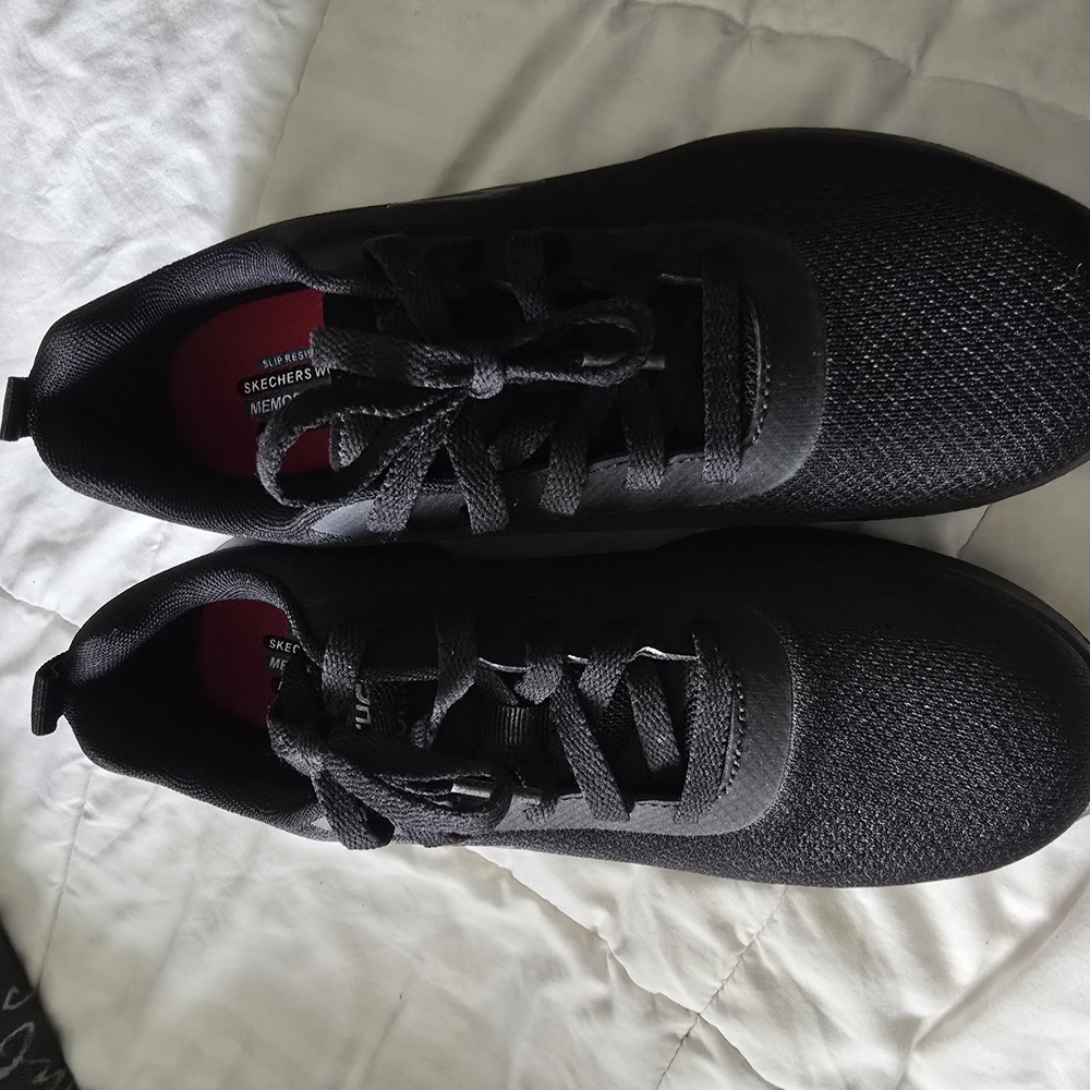 Skechers Black Sneakers Lightweight Breathable Design